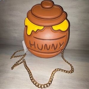 Disney Skinnydip London Brown and Yellow Hunny Pot Crossbody Bag